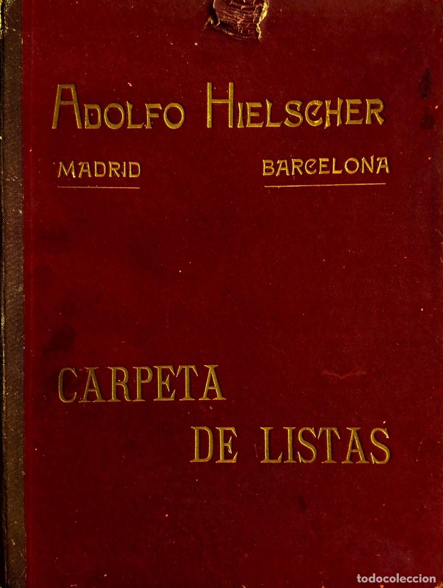 Cat&aacute;logos publicitarios: GRAN LIBRO-CATALOGO ILUSTRADO DE MATERIAL ELECTRICO DE A. HIELSCHER. 1919