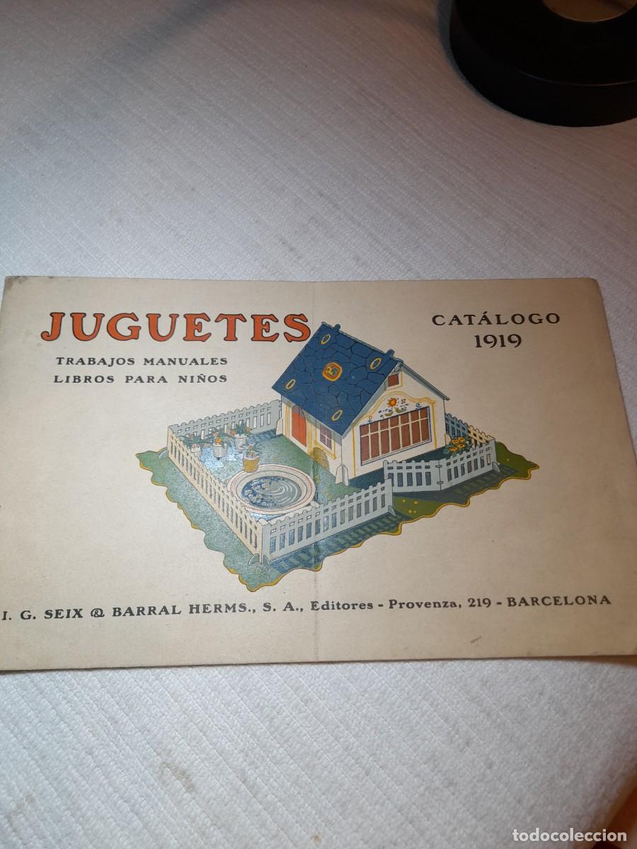 Cat&aacute;logos publicitarios: Cat&aacute;logo 1919 SEIX & BARRAL HERMS. Juguetes, trabajos manuales, libros para ni&ntilde;os