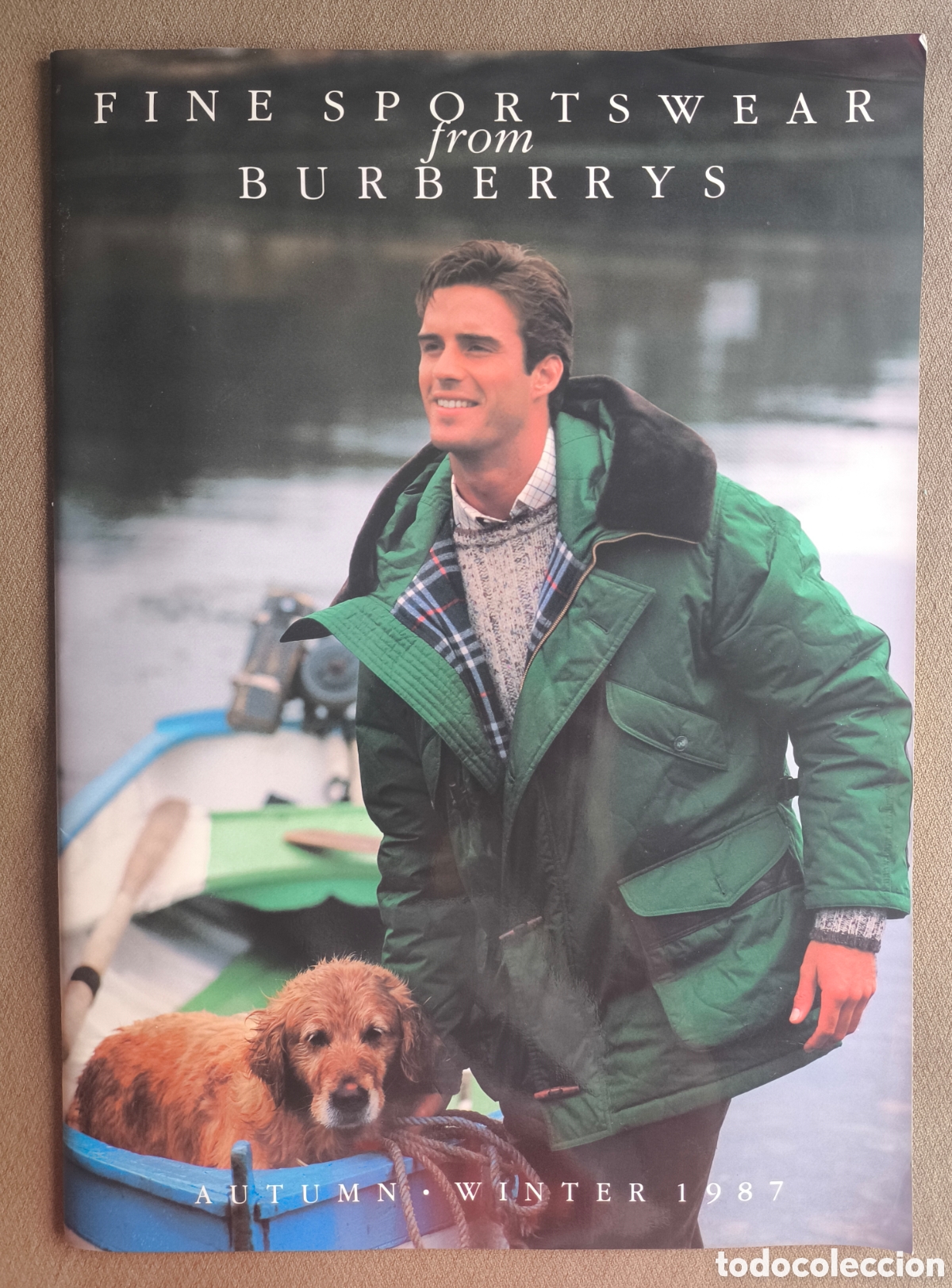 Cat&aacute;logos publicitarios: BURBERRYS CATALOGUE AUTUMN - WINTER 1987 STYLE OLD MONEY