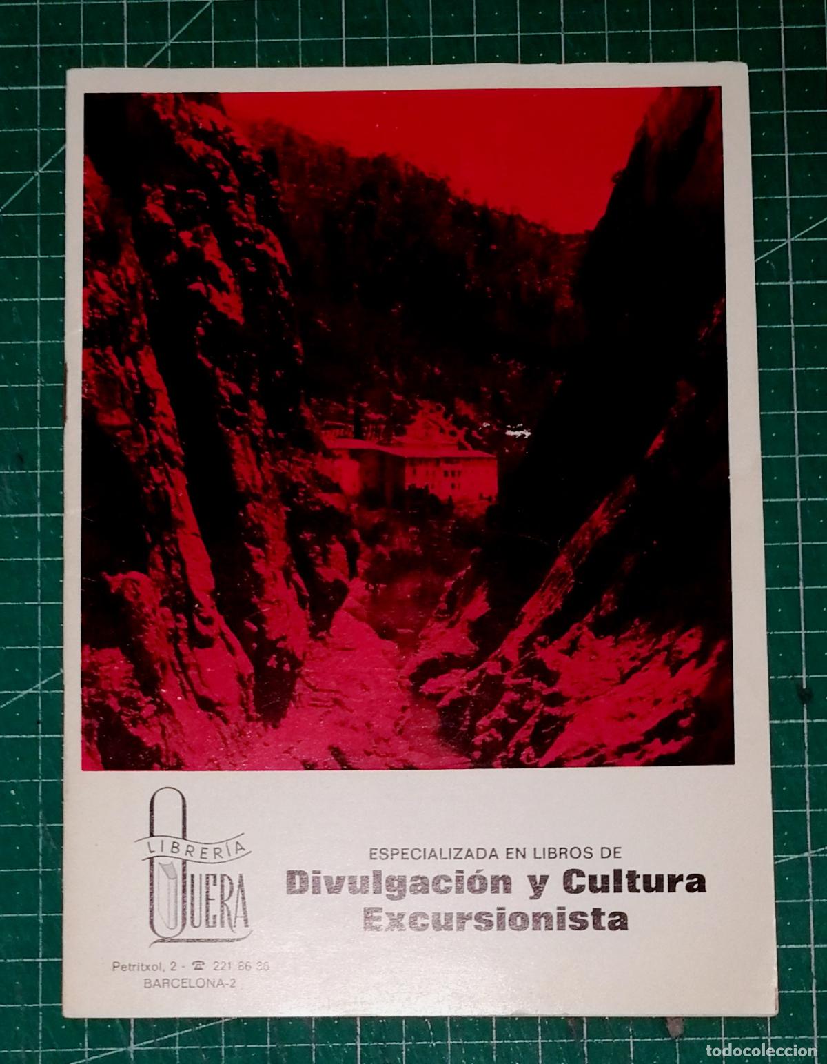 Cat&aacute;logos publicitarios: CAT&Aacute;LOGO. LIBRER&Iacute;A QUERA (BARCELONA) : Libros de Divulgaci&oacute;n y cultura Excursionista (1972)