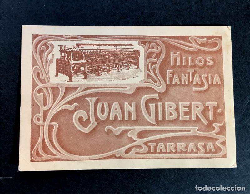 Catalogues publicitaires: TARJETA COMERCIAL / JUAN GIBERT / HILOS FANTAS&Iacute;A / TARRASA / TERRASSA