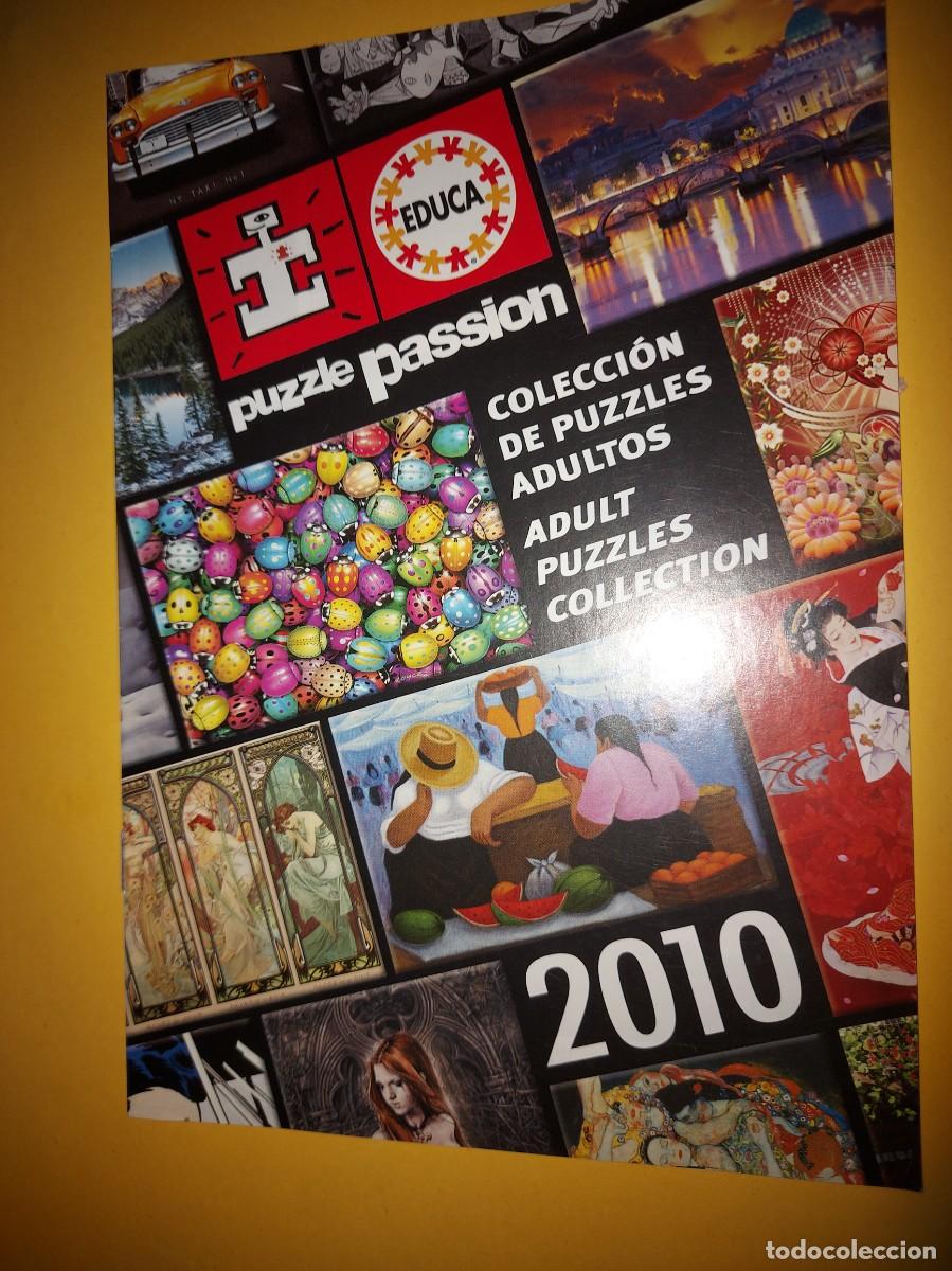Cat&aacute;logos publicitarios: EDUCA - PUZZLES 2010 - ADULTOS - ADULT - PUZZLE PASSION - CAT&Aacute;LOGO PUBLICITARIO