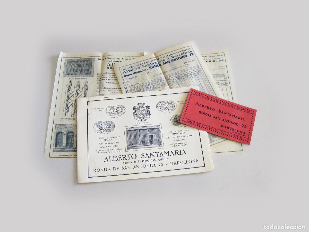 Cat&aacute;logos publicitarios: CAT&Aacute;LOGO DE CIERRES DE CREMALLERA ALBERTO SANTAMAR&Iacute;A. BARCELONA