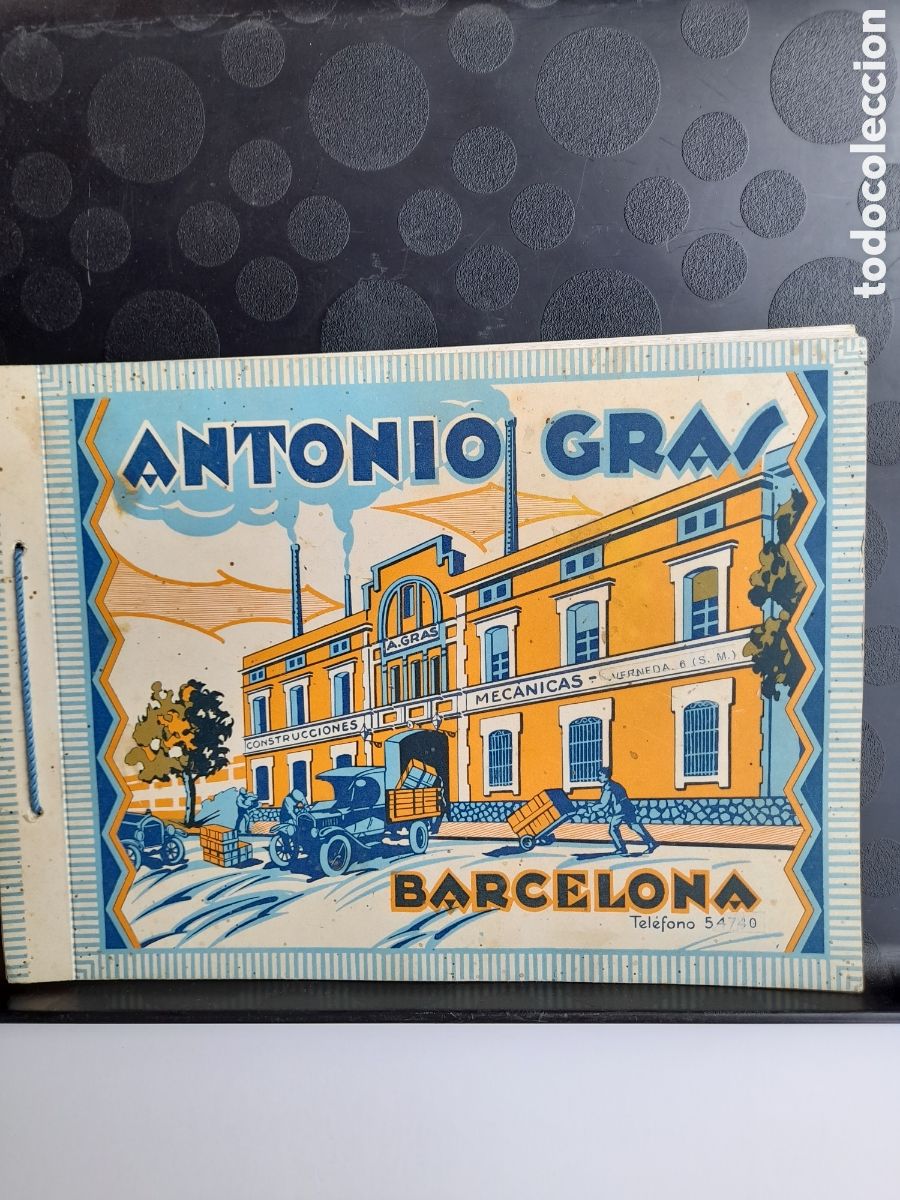 Cat&aacute;logos publicitarios: Cat&aacute;logo VINICULTURA 1930 &rdquo;Prensa estrujadora continua&rdquo; Antonio Gras Construcciones Mec&aacute;nicas