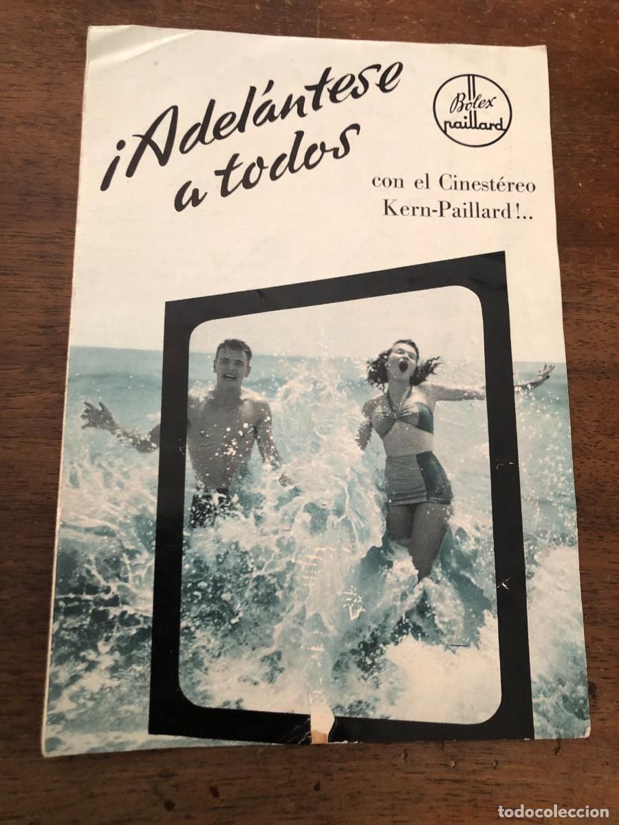 Cat&aacute;logos publicitarios: D&Iacute;PTICO CINESTEREO KERN-PAILLARD