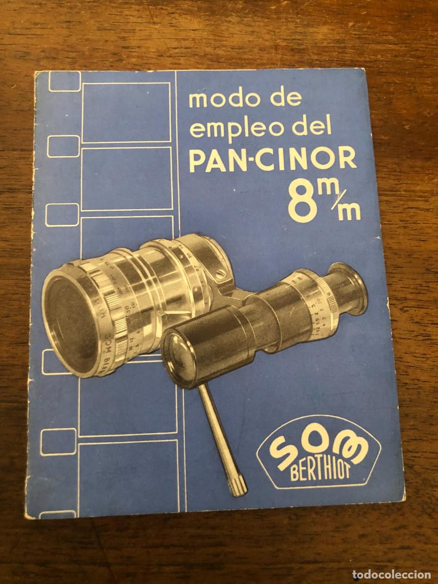 Cat&aacute;logos publicitarios: TR&Iacute;PTICO MODO DE EMPLEO DEL PAN-CINOR 8M/M, SOM BERTHIOT - Foto 1