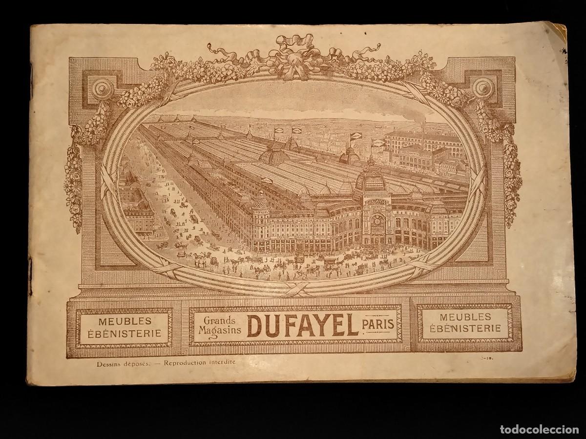 Cat&aacute;logos publicitarios: CAT&Aacute;LOGO ANTIGUO COMERCIAL ORIGINAL ALMACENES FRANCESES(GRANDS MAGASINS DUFAYEL)SIGLOXIX(27 x 18 cm)