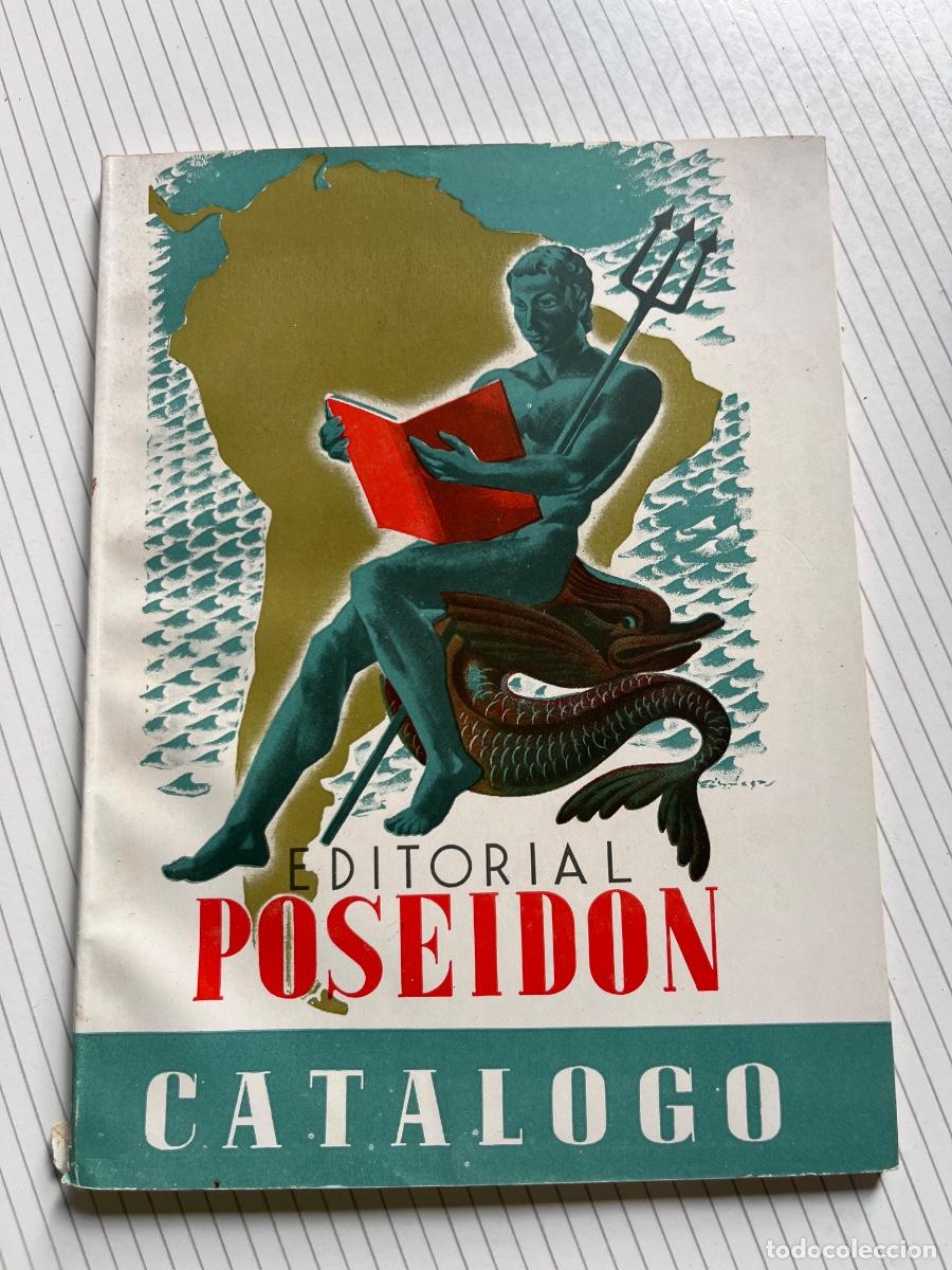 Cat&aacute;logos publicitarios: Cat&aacute;logo de la editorial Poseid&oacute;n de 1944