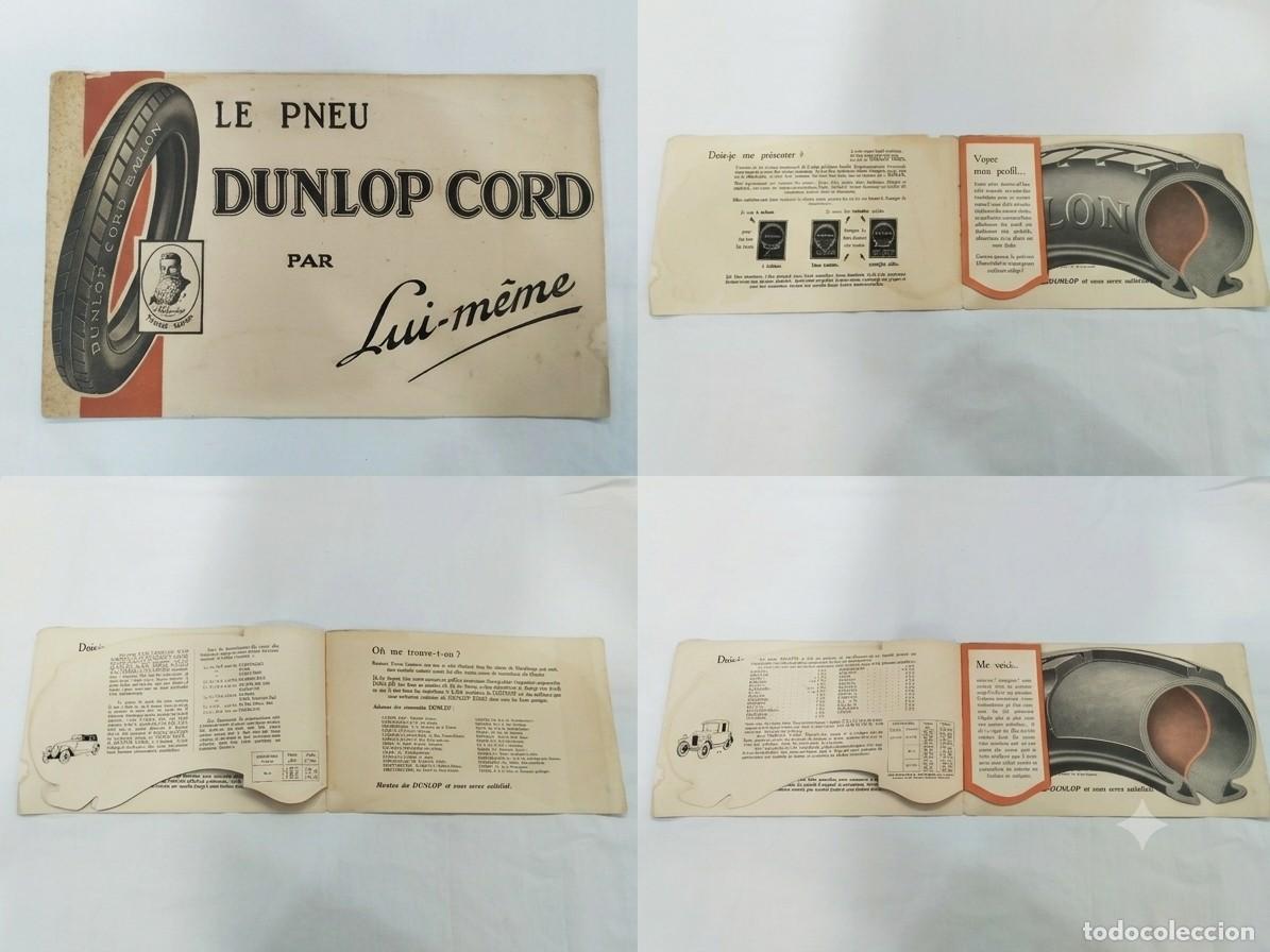 Cat&aacute;logos publicitarios: NEUM&Aacute;TICOS DUNLOP 1920 : CAT&Aacute;LOGO INTERACTIVO LE PNEU DUNLOP CORD PAR LUI-M&Ecirc;ME