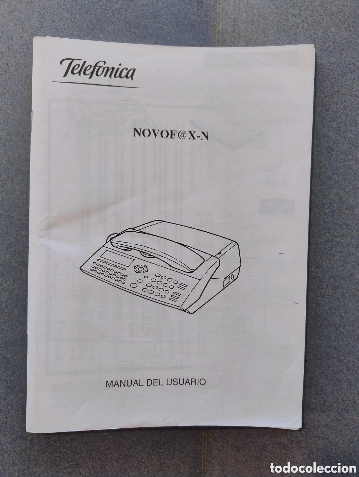 Cat&aacute;logos publicitarios: Cat&aacute;logo manual Novofax