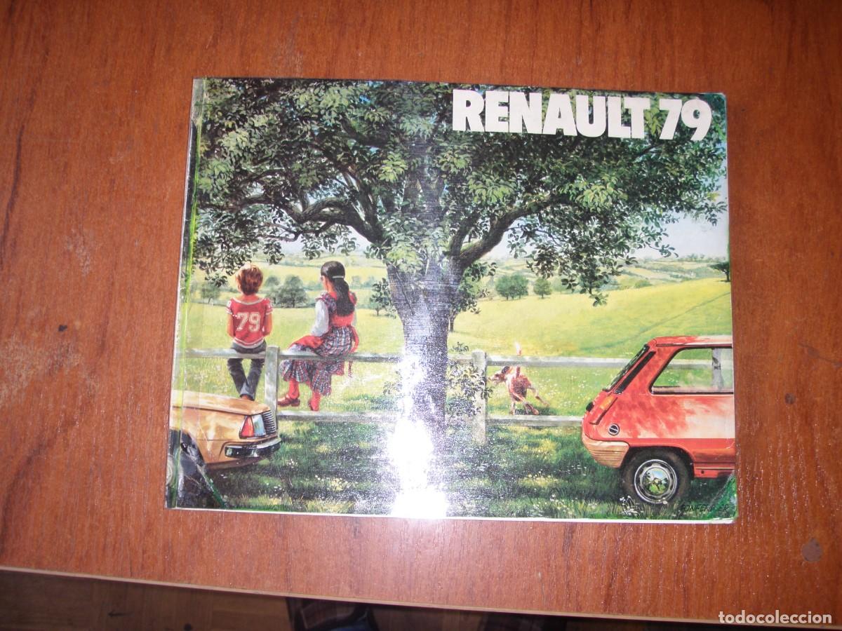 Cat&aacute;logos publicitarios: CATALOGO RENAULT 79 DIVERSOS MODELOS