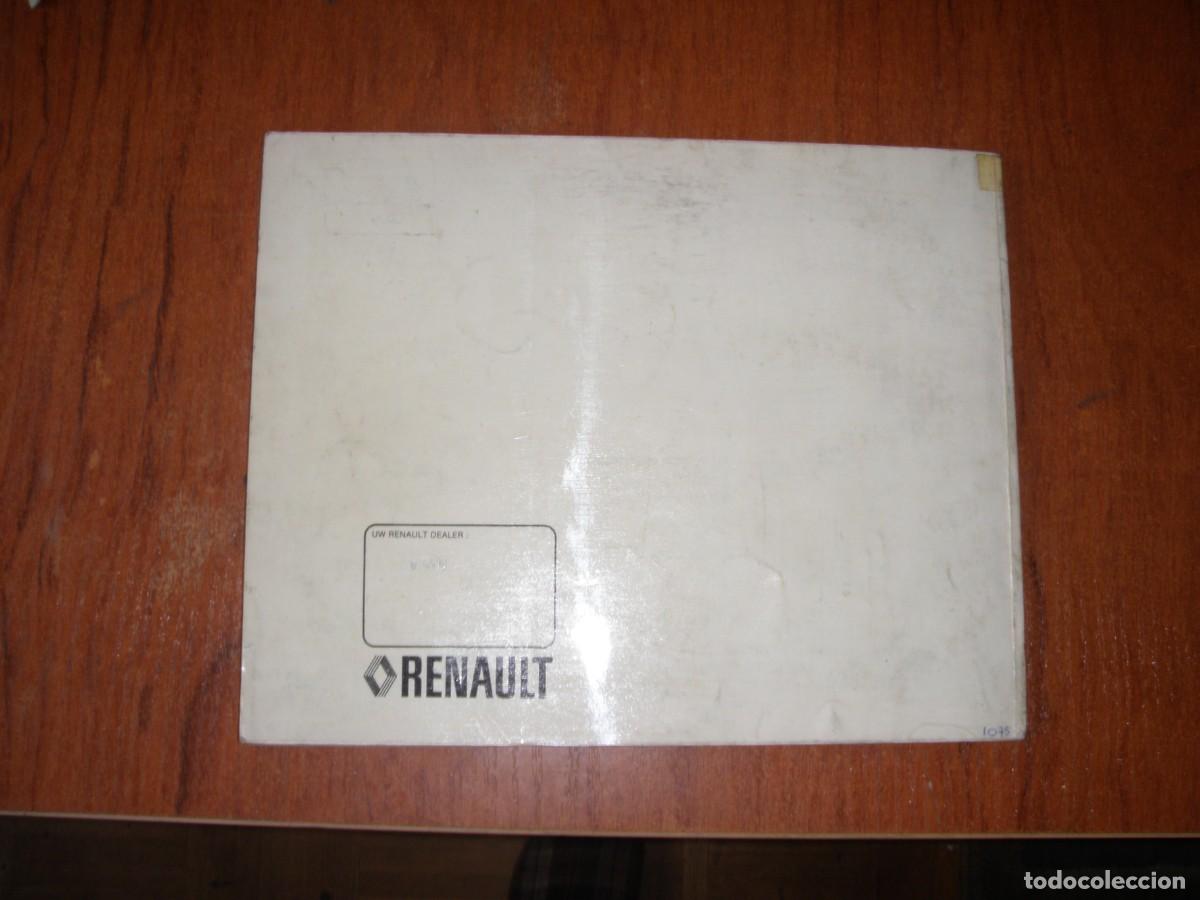 Cat&aacute;logos publicitarios: CATALOGO RENAULT 79 DIVERSOS MODELOS - Foto 16