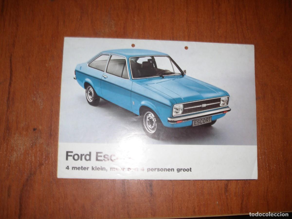 Cat&aacute;logos publicitarios: CAT&Aacute;LOGO FORD ESCORT