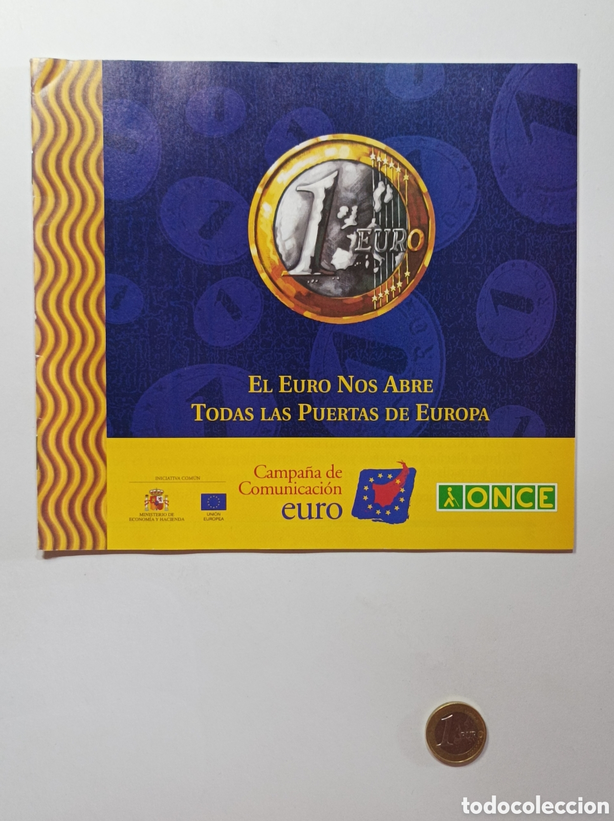 Cat&aacute;logos publicitarios: FOLLETO CAMPA&Ntilde;A EURO. ANTIGUA PUBLICIDAD. 30 PAGINAS.