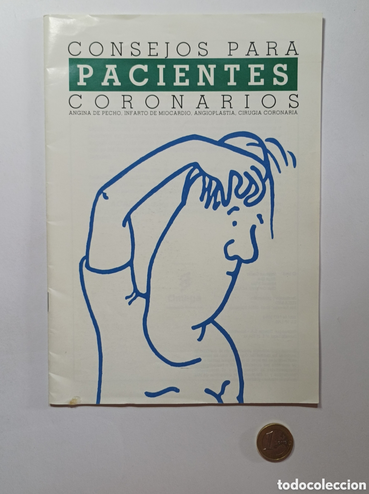 Cat&aacute;logos publicitarios: CONSEJOS PARA PACIENTES CORONARIOS. FOLLETO. FUNDACI&Oacute;N ACAD. 7 PAGINAS.
