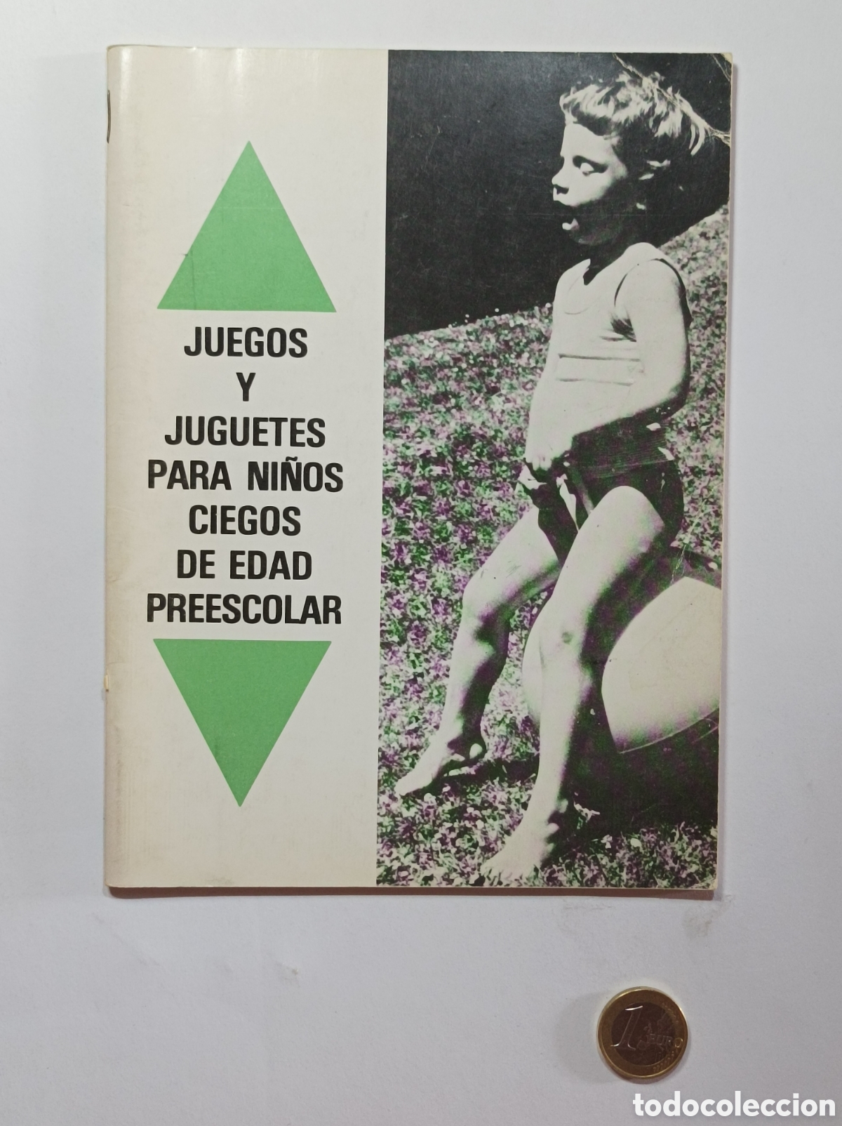 Cat&aacute;logos publicitarios: JUEGOS Y JUGUETES PARA NI&Ntilde;OS CIEGOS DE EDAD PREESCOLAR. 1985. PUBLICACI&Oacute;N DE 64 PAGINAS.