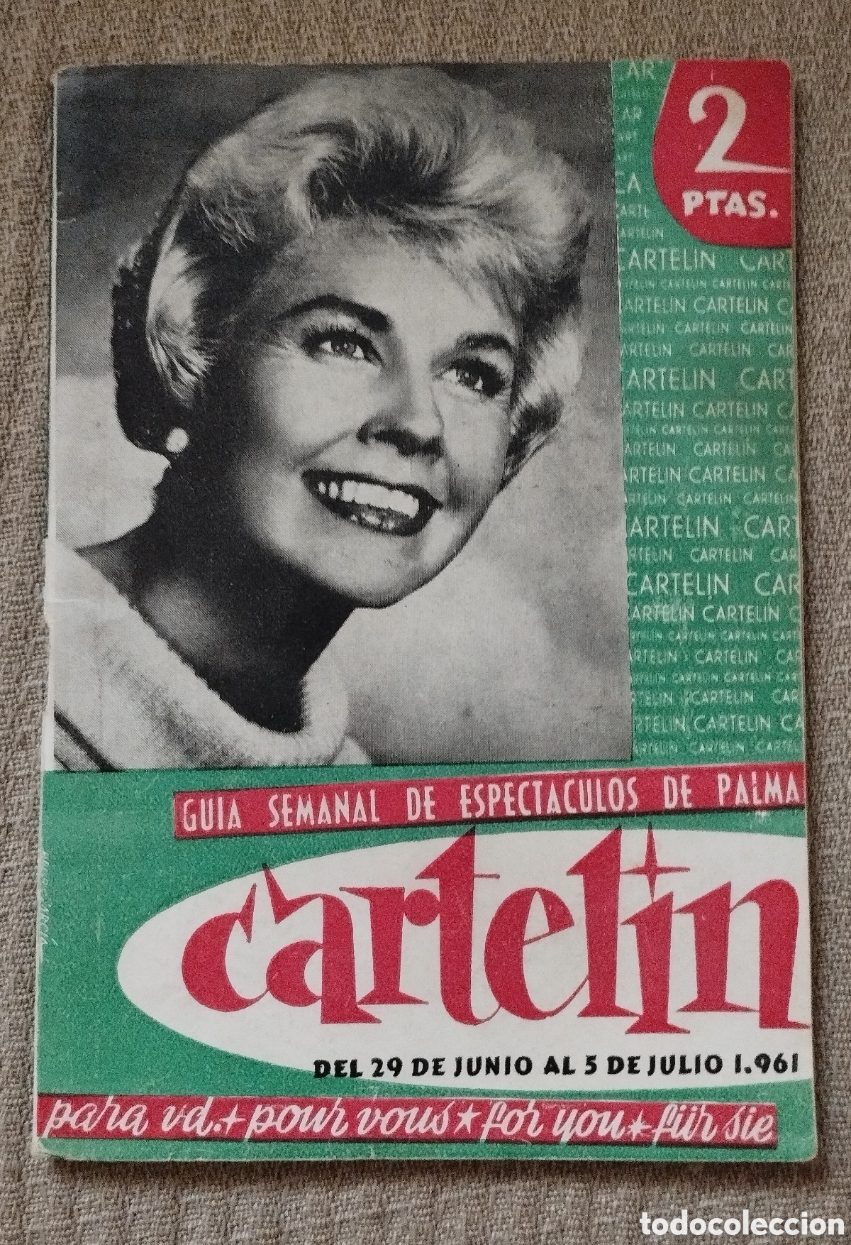 Cat&aacute;logos publicitarios: CARTELIN GUIA SEMANAL DE ESPECT&Aacute;CULOS DE PALMA