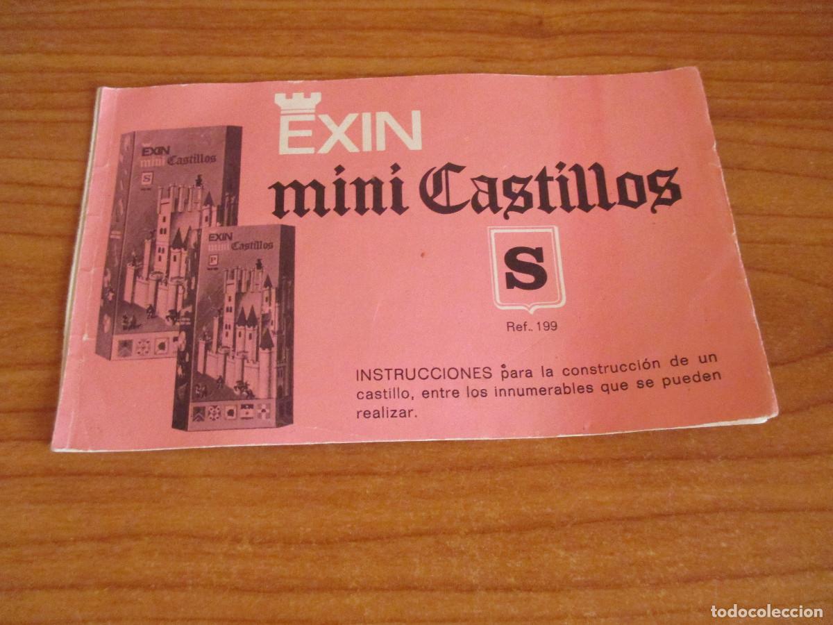 Cat&aacute;logos publicitarios: EXIN CASTILLOS: INSTRUCCIONES ORIGINALES MINI CASTILLOS S