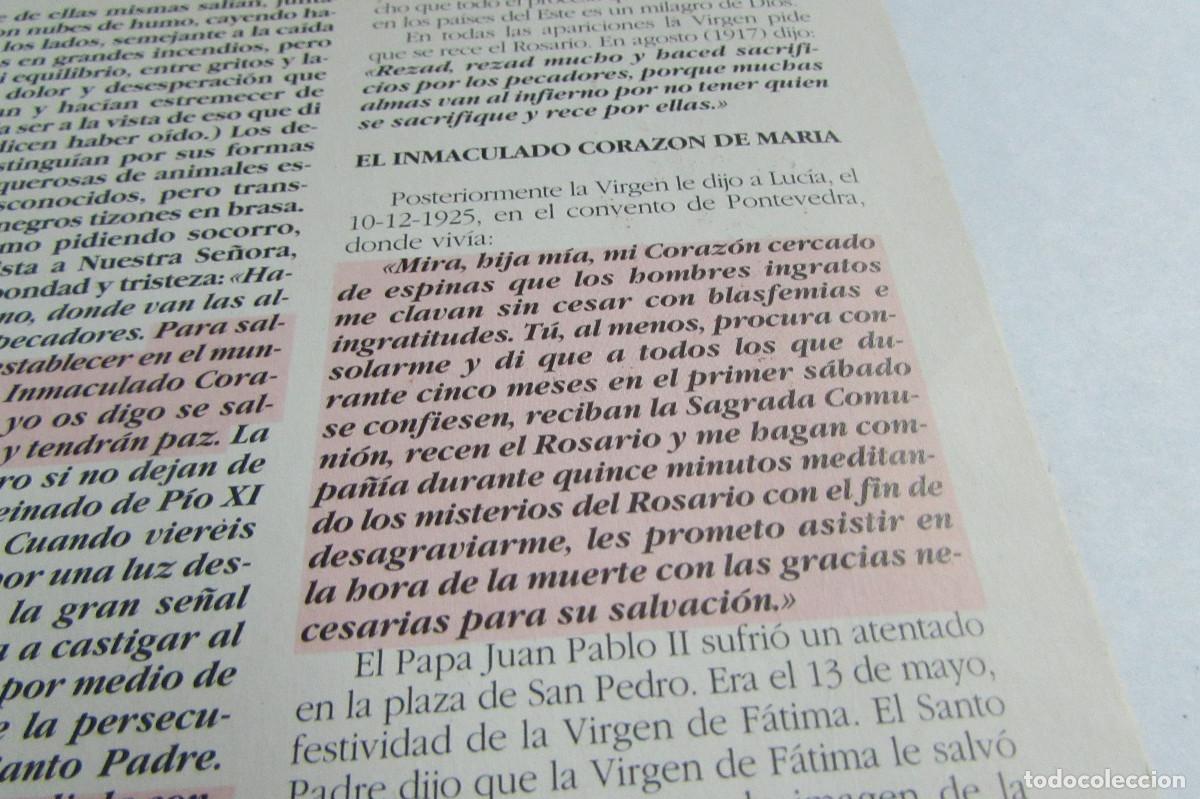 Cat&aacute;logos publicitarios: PUBLICIDAD VIRGEN DE FATIMA - Foto 5