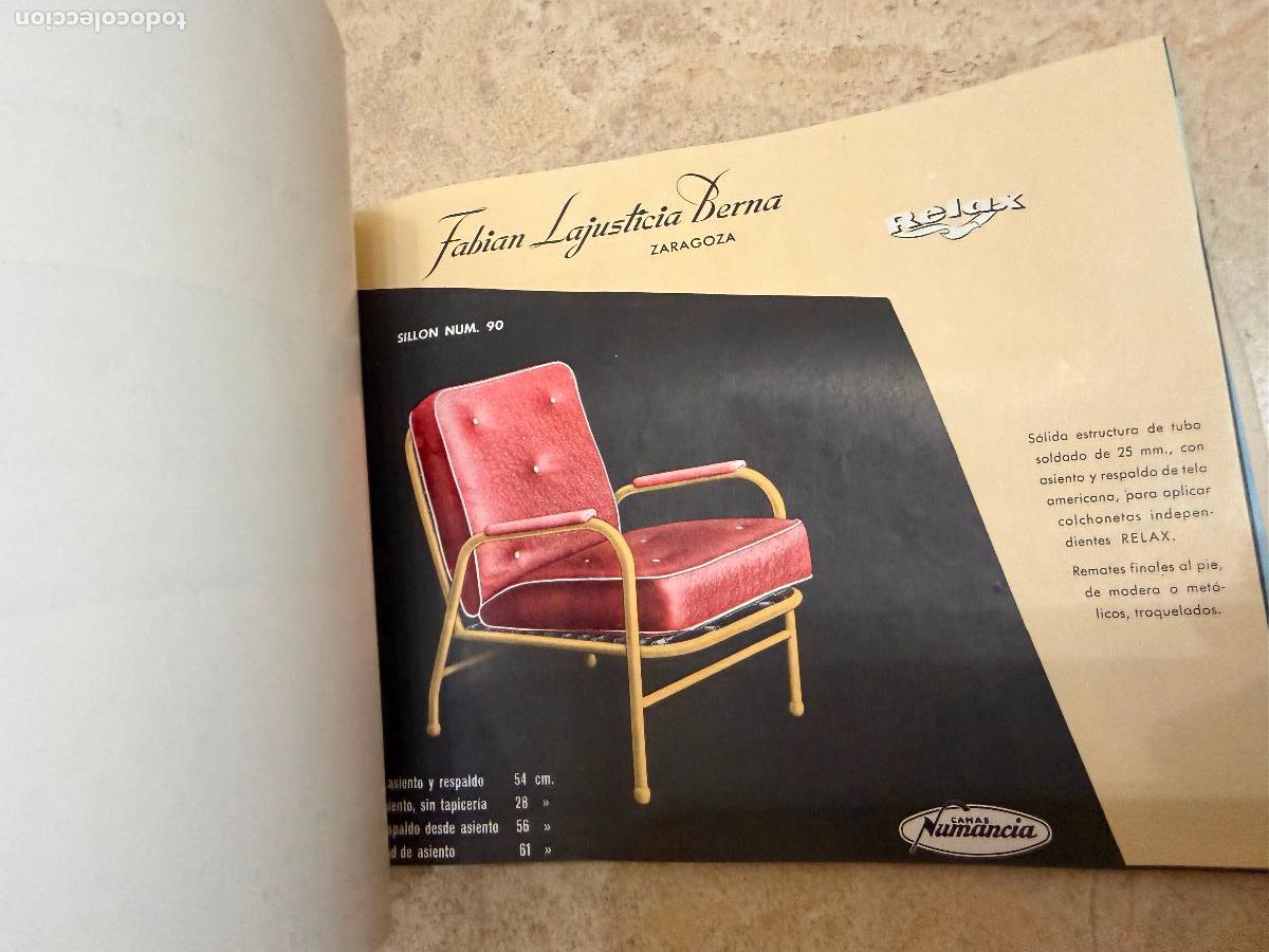 Cat&aacute;logos publicitarios: Cat&aacute;logo camas numancia relax - Foto 5