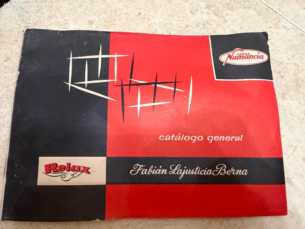 Cat&aacute;logos publicitarios: Cat&aacute;logo camas numancia relax