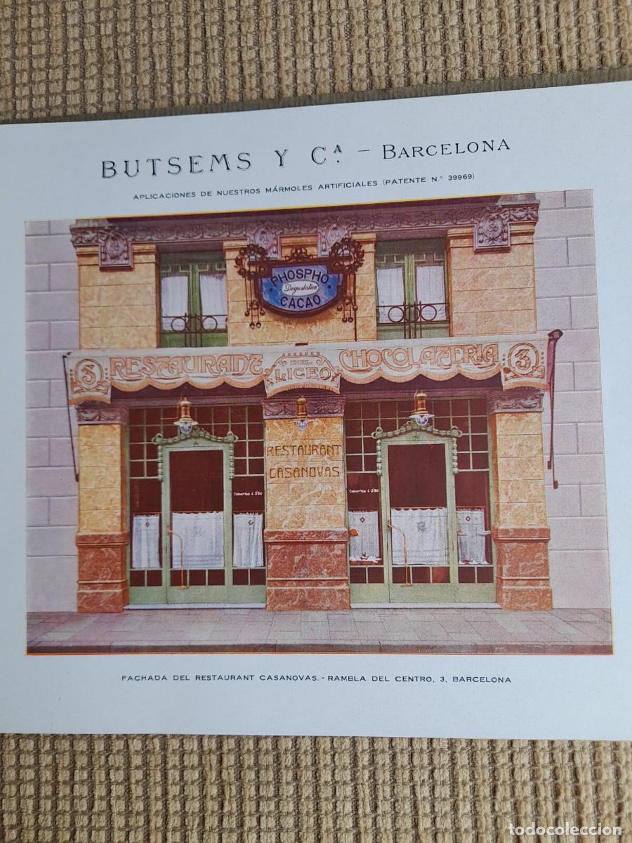 Cat&aacute;logos publicitarios: Cat&aacute;logo BUSTEMS MARMOLES ARTIFICIALES 1915 - Foto 3
