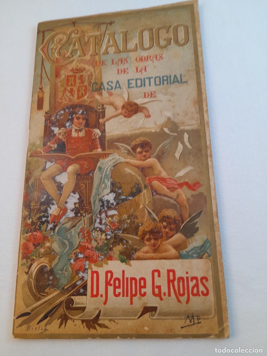 Cat&aacute;logos publicitarios: Cat&aacute;logo EDITORIAL FELIPE GONZALEZ ROJAS 1900 aprox.