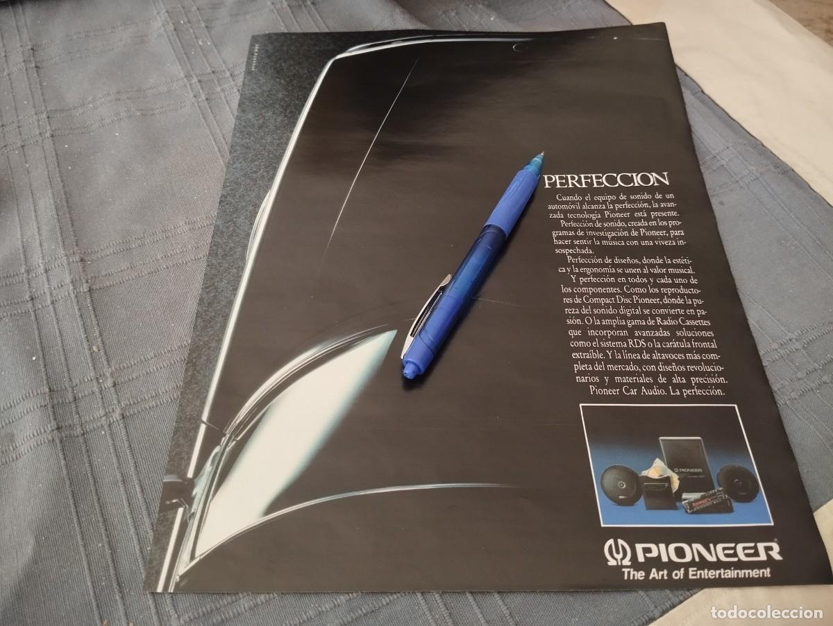 Cat&aacute;logos publicitarios: EQUIPO MUSICA PIONEER ANUNCIO PUBLICIDAD REVISTA 1992 BONITO PARA ENMARCAR