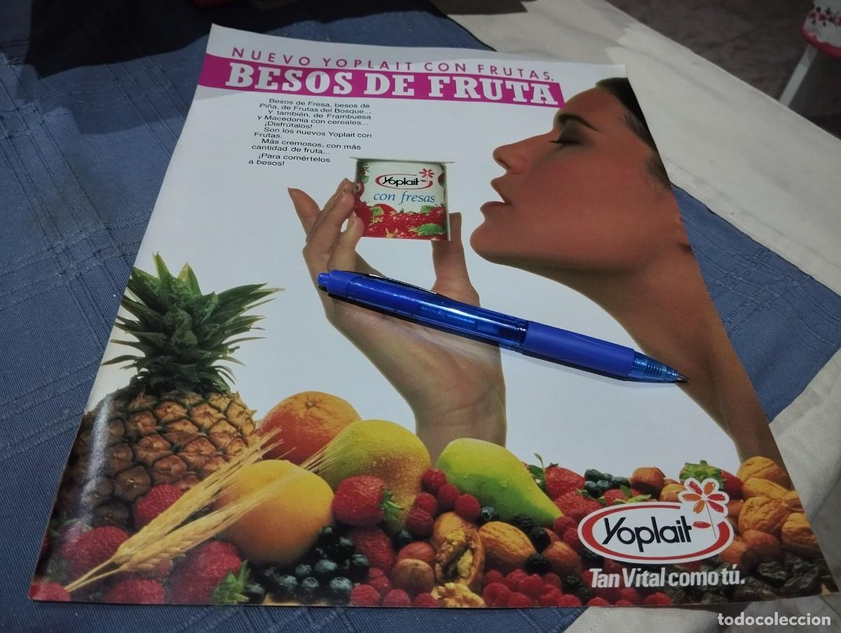 Cat&aacute;logos publicitarios: YOGUR YOPLAIT ANUNCIO PUBLICIDAD REVISTA 1992 BONITO PARA ENMARCAR