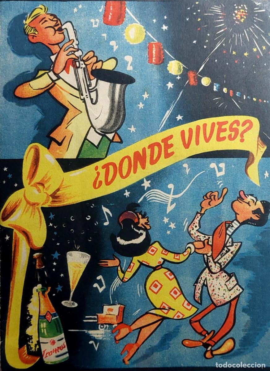 Cat&aacute;logos publicitarios: ANTIGUA PUBLICIDAD ALMACENES ( LA MODA FRADERA VEHILS )BADALONA 1960