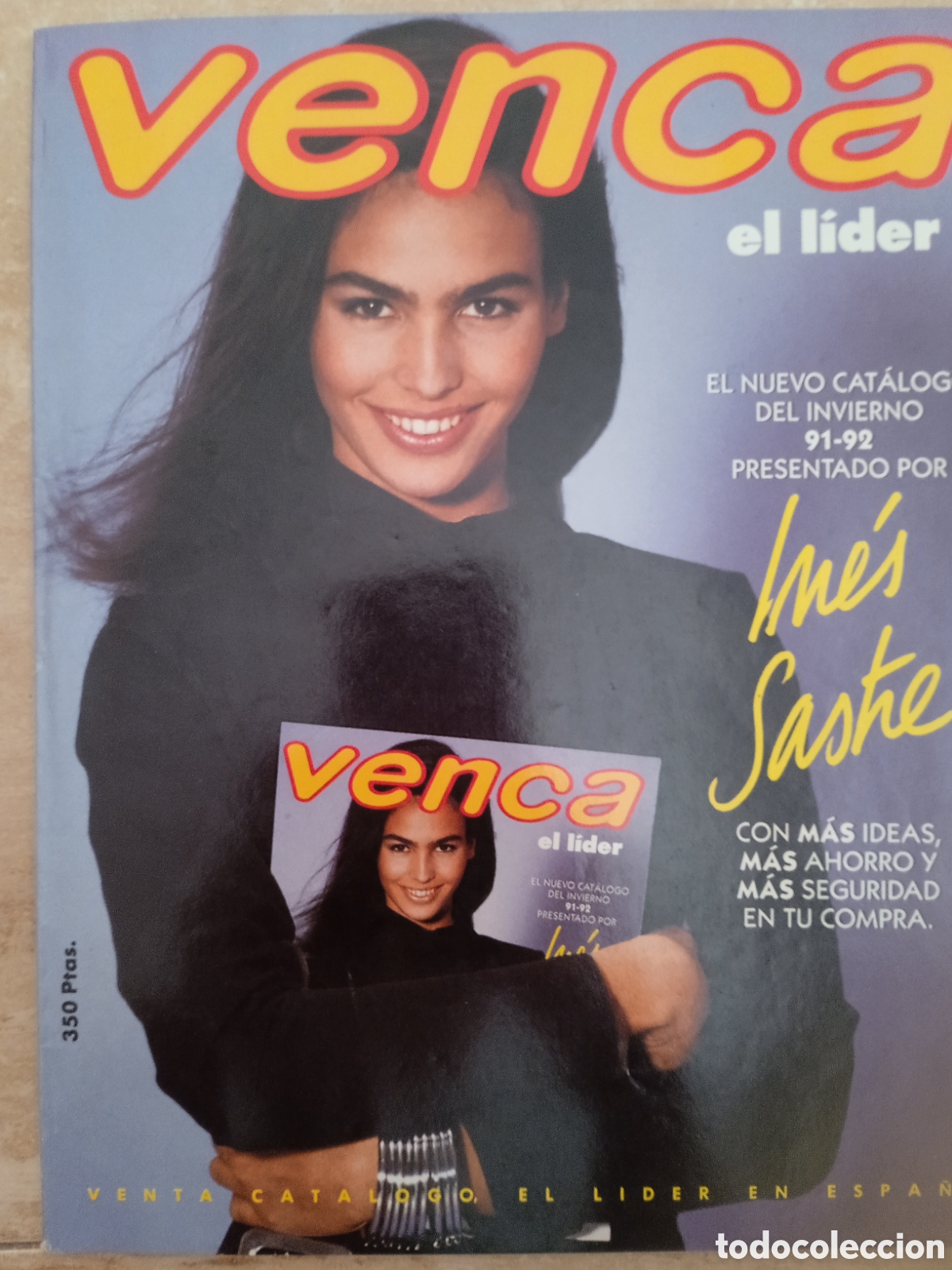 Cat&aacute;logos publicitarios: Catalogo Venca In&eacute;s Sastre invierno 91-92