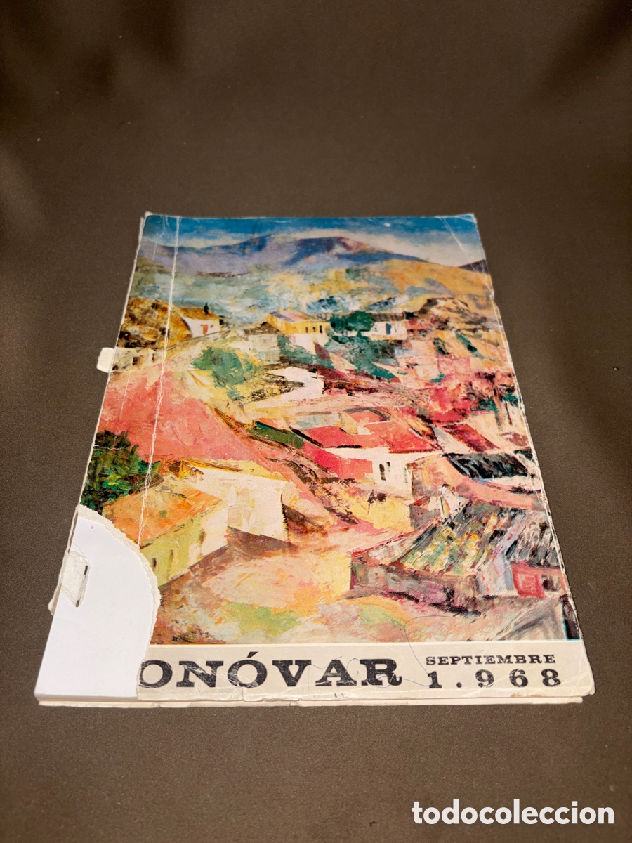 Cat&aacute;logos publicitarios: Libro de fiestas MONOVAR fiestas de septiembre 1968*ver fotos*