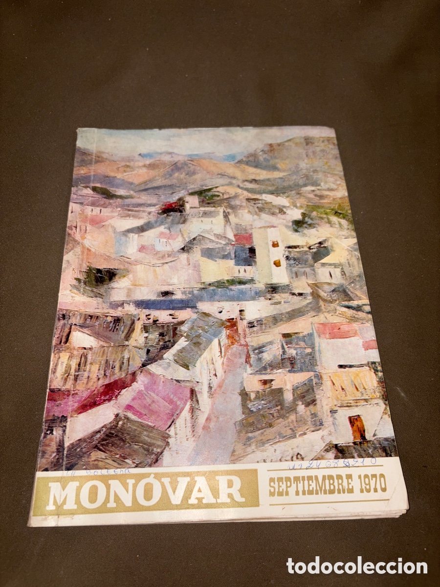 Cat&aacute;logos publicitarios: Libro de fiestas MONOVAR fiestas de septiembre 1970*ver fotos*