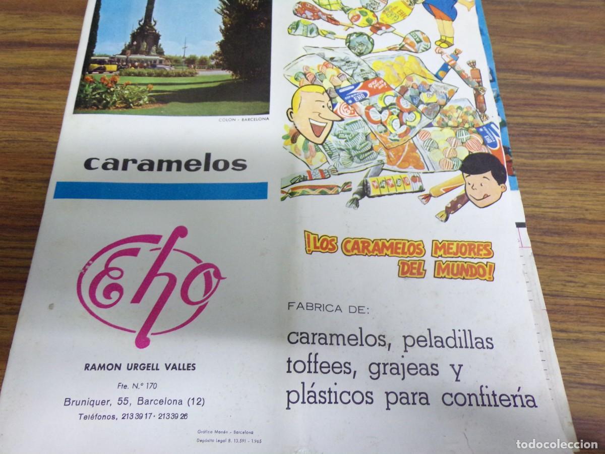 Cat&aacute;logos publicitarios: ESTAMOS LIQUIDANDO. folleto productos con precios. caramelos eho. ramourgell valles. barcelona 1966