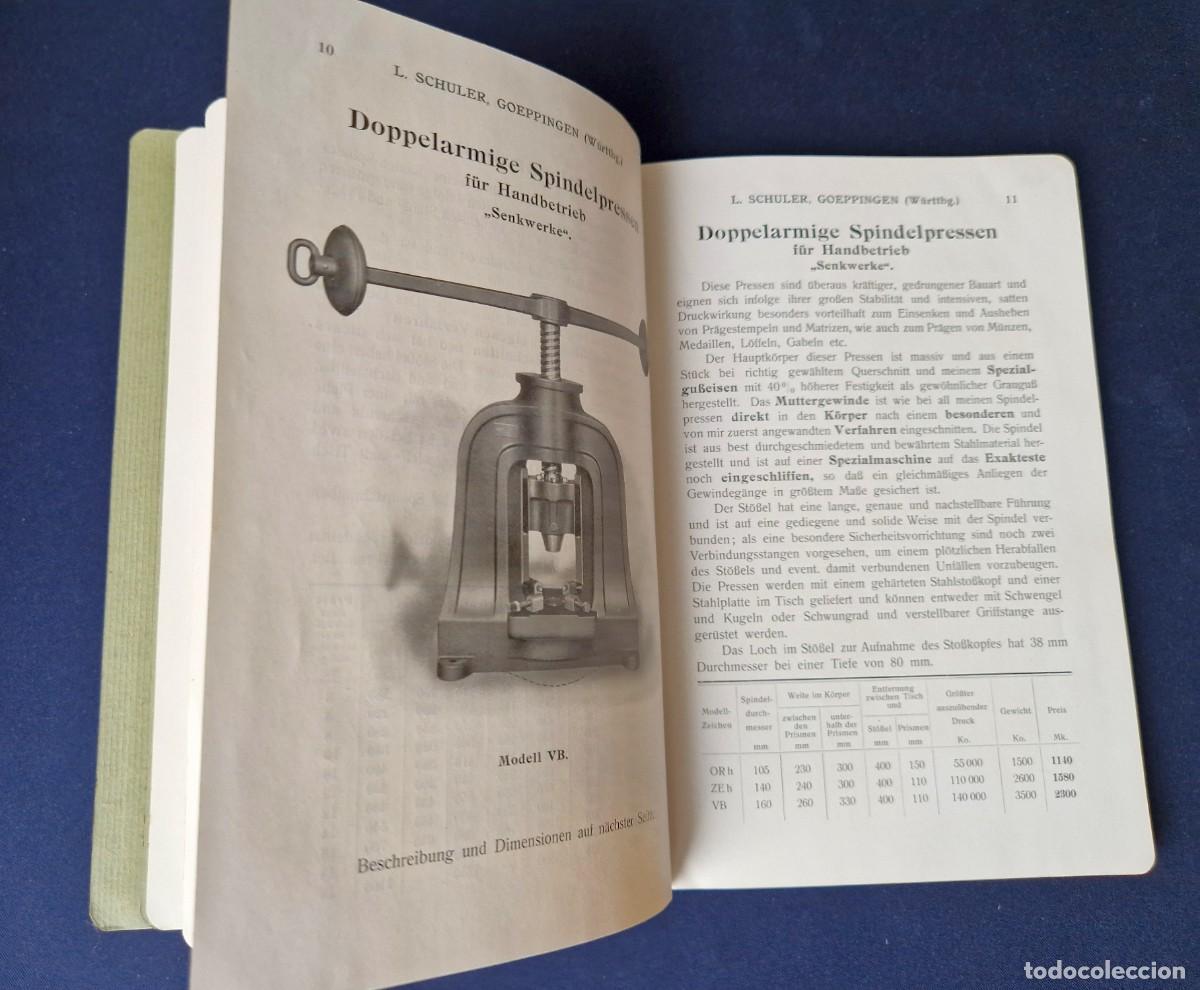 Cat&aacute;logos publicitarios: L. Schuler G&ouml;ppingen - Friktionspressen Cat&aacute;logo Industrial - 1908 - Maquinaria