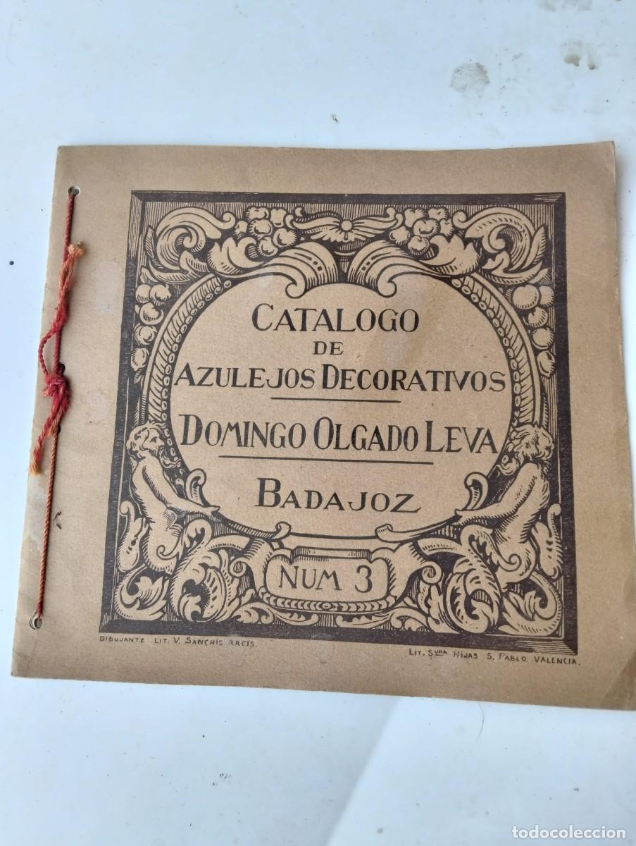 Cat&aacute;logos publicitarios: Cat&aacute;logo de baldosa hidr&aacute;ulica mosaicos Domingo Olgado Leva Badajoz