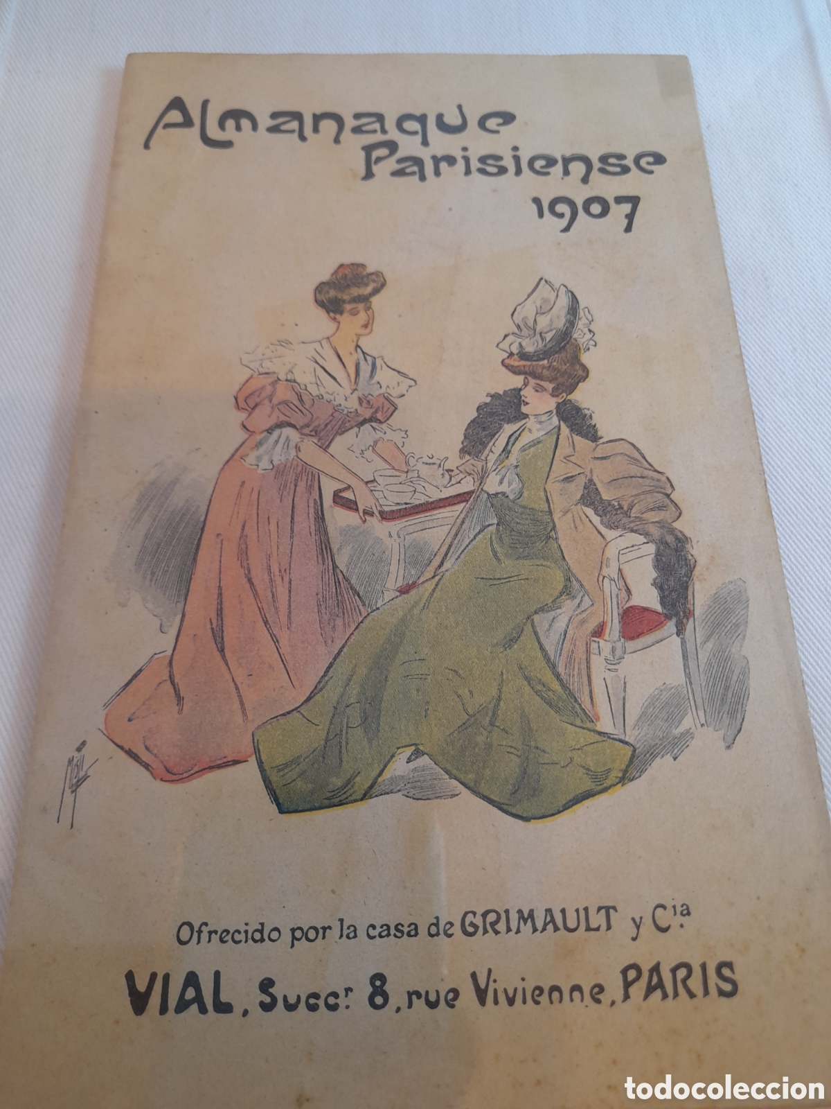Cat&aacute;logos publicitarios: Cat&aacute;logo FARMACIA PERFUMERIA 1907 Grimault y Cia. PARIS