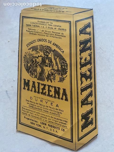 Cat&aacute;logos publicitarios: MAIZENA DIPTICO TROQUELADO CON RECETAS. 21 X 12 CM.