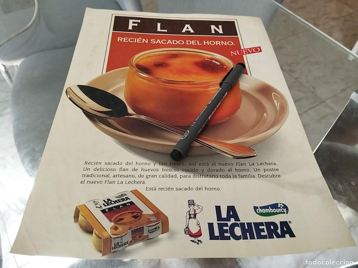 Cat&aacute;logos publicitarios: FLAN LA LECHERA CHAMBOURCY ANTIGUO ANUNCIO PUBLICIDAD REVISTA