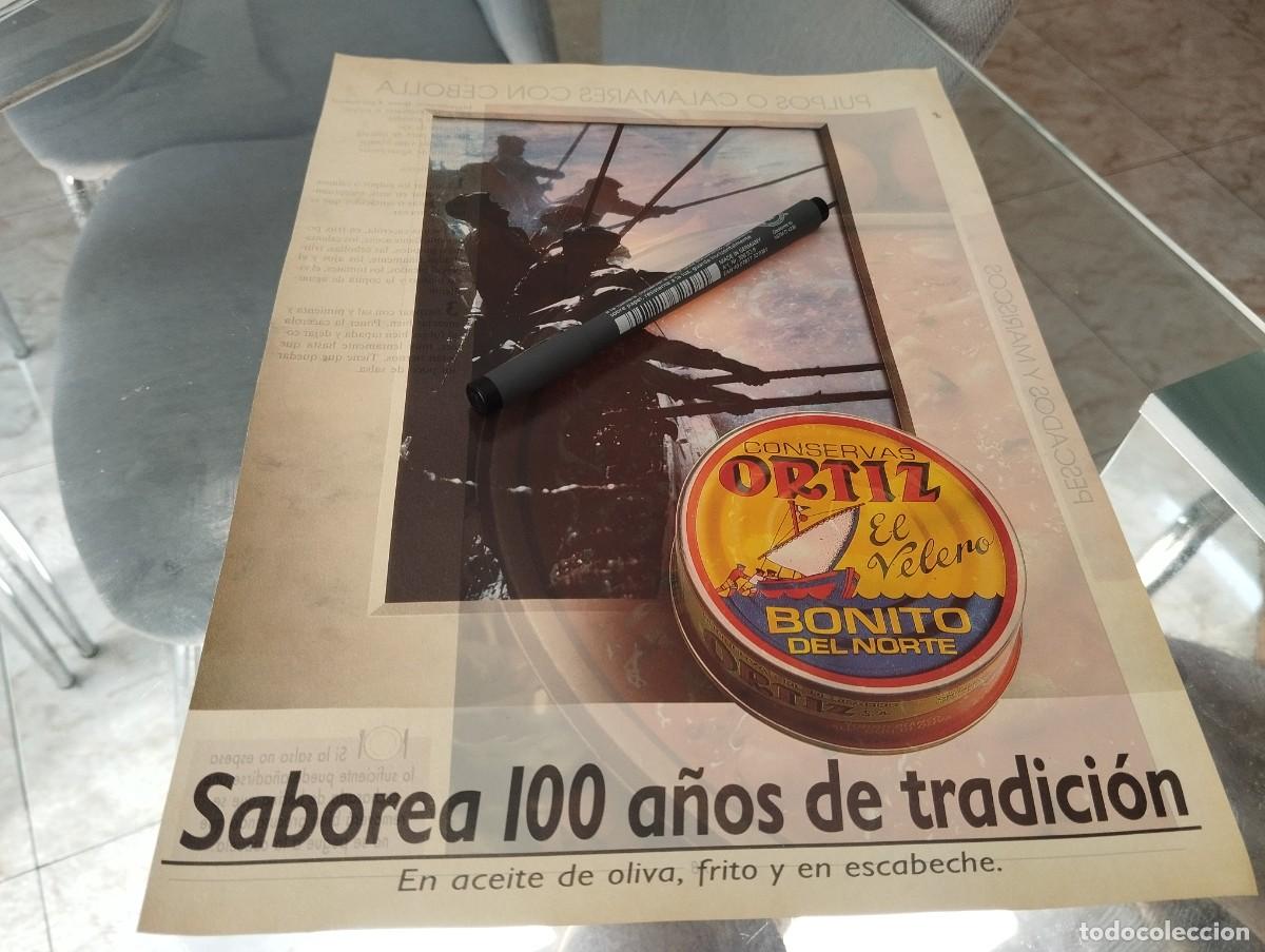 Cat&aacute;logos publicitarios: CONSERVAS BONITO DEL NORTE ORTIZ ANTIGUO ANUNCIO PUBLICIDAD REVISTA