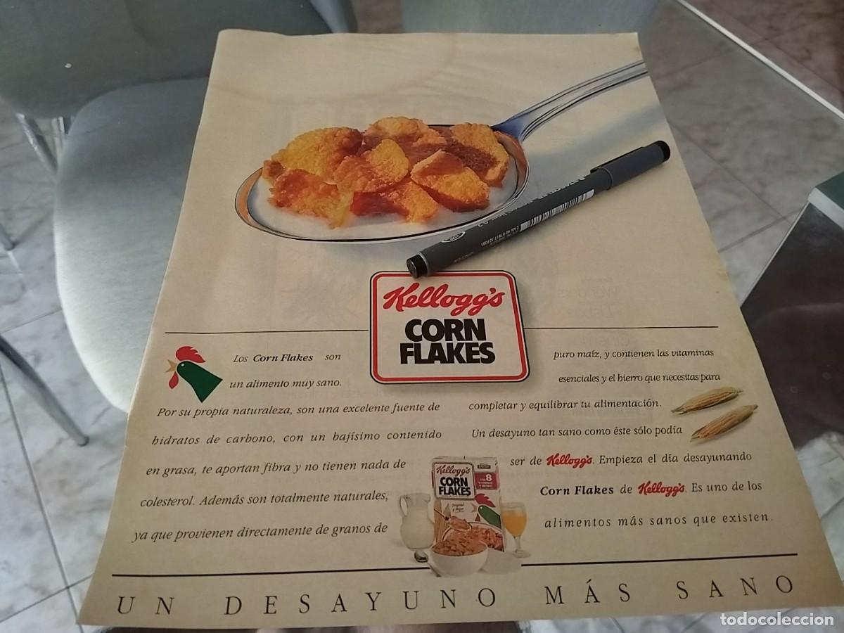 Cat&aacute;logos publicitarios: CORN FLAKES KELLOG'S ANUNCIO PUBLICIDAD REVISTA 1996