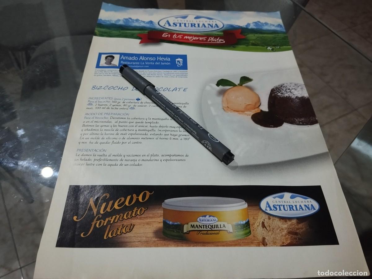 Cat&aacute;logos publicitarios: MANTEQUILLA ASTURIANA EN LATA NUEVO FORMATO ANTIGUO ANUNCIO PUBLICIDAD REVISTA 1996