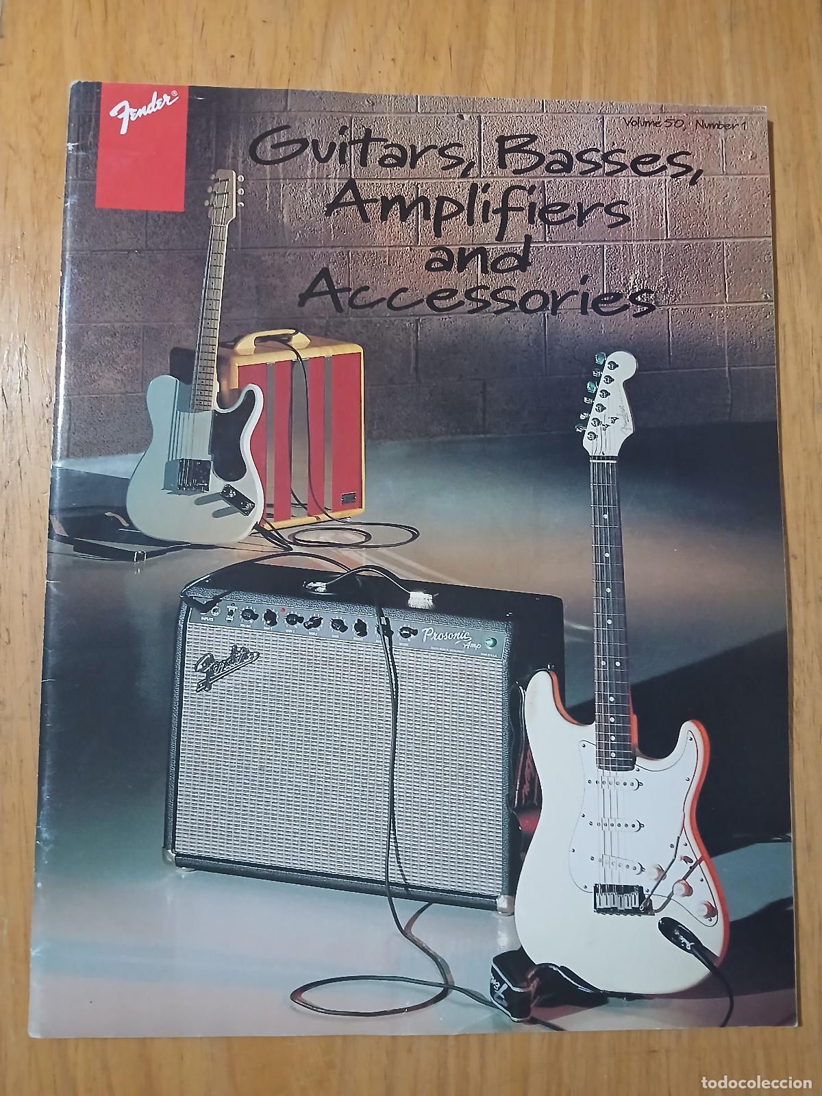 Cat&aacute;logos publicitarios: Cat&aacute;logo Fender 1996 (en ingl&eacute;s)
