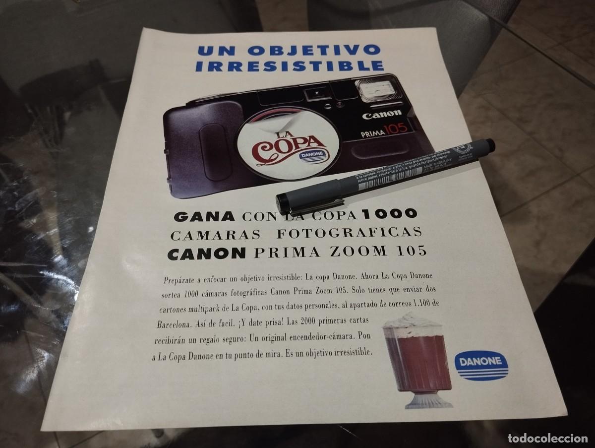 Catalogues publicitaires: LA COPA DANONE ANUNCIO PUBLICIDAD REVISTA 1991 BONITO PARA ENMARCAR