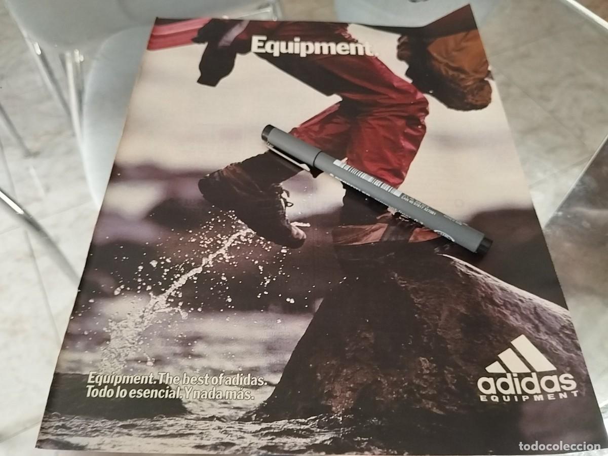 Cat&aacute;logos publicitarios: ADIDAS CALZADO ZAPATILLAS ANUNCIO PUBLICIDAD REVISTA 1991 BONITO PARA ENMARCAR