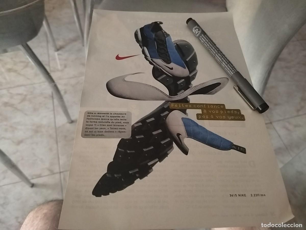 Cat&aacute;logos publicitarios: CALZADO ZAPATILLAS NIKE ANUNCIO PUBLICIDAD REVISTA FRANCESA 1996