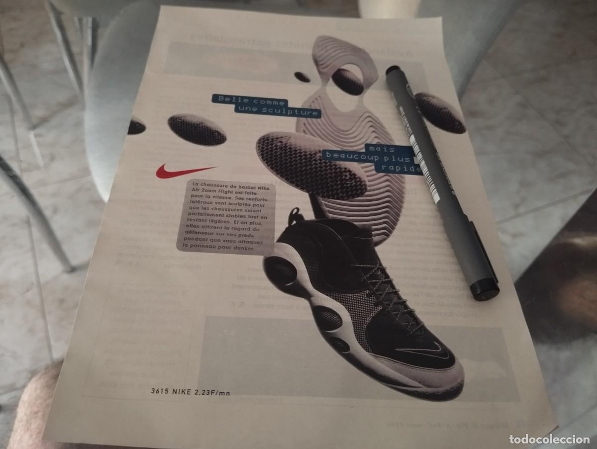 Cat&aacute;logos publicitarios: CALZADO ZAPATILLAS NIKE ANUNCIO PUBLICIDAD REVISTA FRANCESA 1996