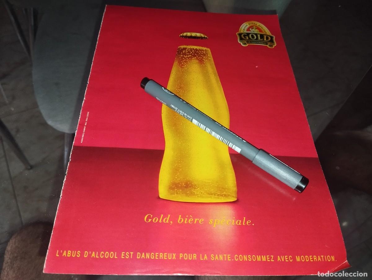 Cat&aacute;logos publicitarios: CERVEZA GOLD KANTERBRAU BIERE ANUNCIO PUBLICIDAD REVISTA FRANCESA 1996