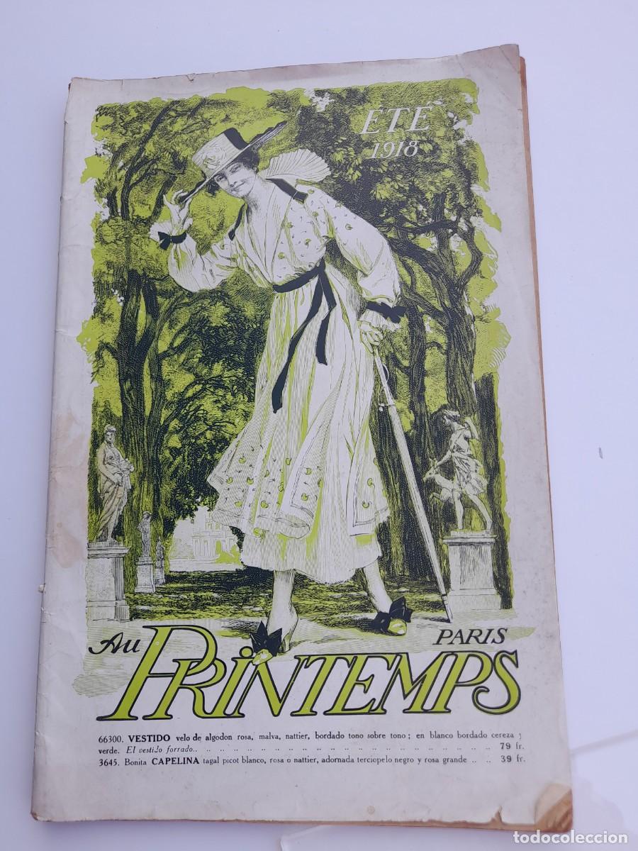 Cat&aacute;logos publicitarios: Cat&aacute;logo moda 1918&rdquo;PRINTEMPS&rdquo; PARIS Verano (en castellano)