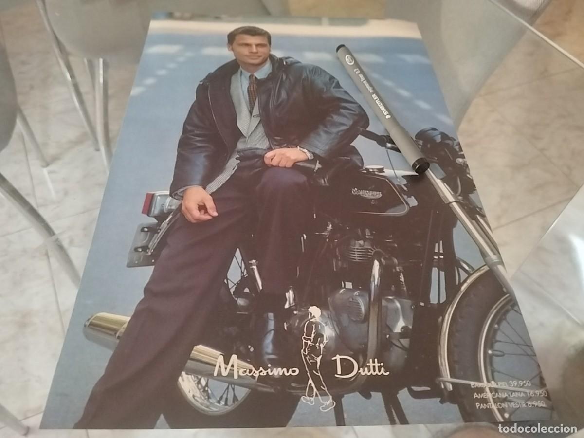 Cat&aacute;logos publicitarios: ROPA HOMBRE MASSIMO DUTTI ANUNCIO PUBLICIDAD REVISTA 1992 BONITO PARA ENMARCAR